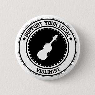 Stützen Sie Ihren lokalen Violinisten Button