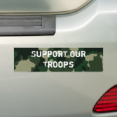 Stützen Sie unsere Truppen Autoaufkleber (Auf Auto)