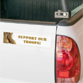 Stützen Sie unsere Truppen! Autoaufkleber (Auf Lkw)