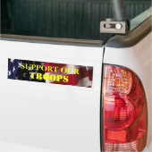 STÜTZEN SIE UNSERE TRUPPEN AUTOAUFKLEBER (Auf Lkw)