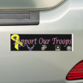 Stützen Sie unsere Truppen Autoaufkleber (Auf Auto)