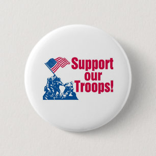 Stützen Sie unsere Truppen Button