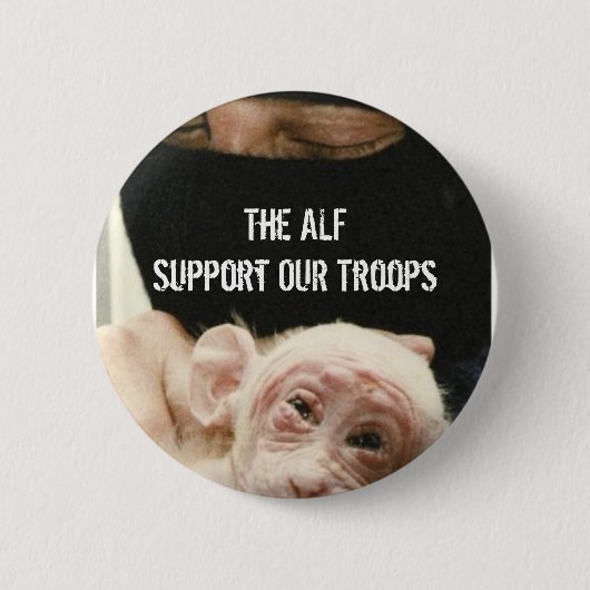 Stützen Sie UNSERE Truppen! Button (Vorderseite)