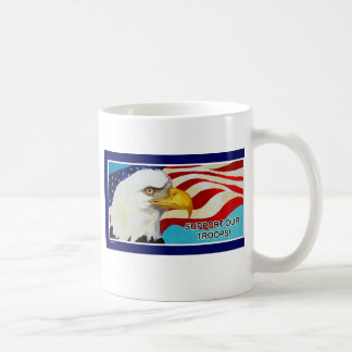 Stützen Sie unsere Truppen Kaffeetasse