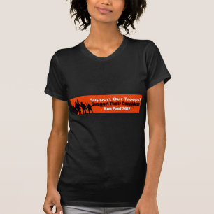 Stützen Sie unsere Truppen? Stützen Sie ihren T-Shirt
