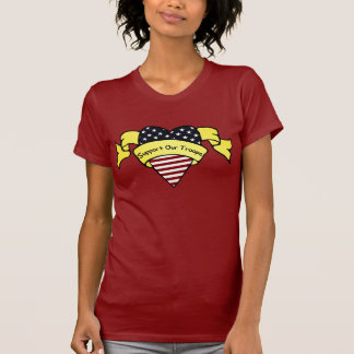 Stützen Sie unsere Truppen T-Shirt