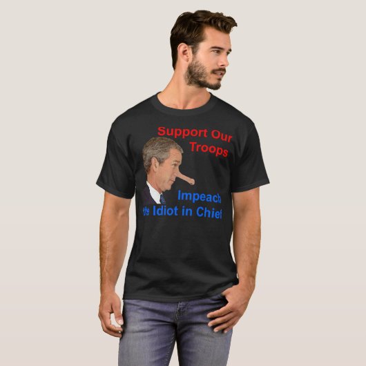 Stützen Sie unsere Truppen T-Shirt (Vorne ganz)