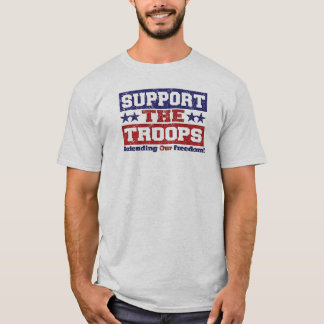Stützen Sie unsere Truppen T-Shirt