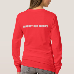 Stützen Sie unsere Truppen - Weiß T-Shirt