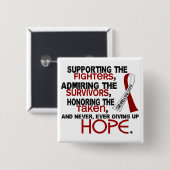 Stützenc$bewundern, Krebs des hals-ehrend Haupt3,2 Button (Vorne & Hinten)