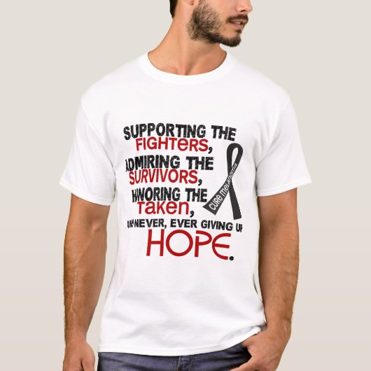 Stützenc$bewundern, Melanomen 3,2 ehrend T-Shirt (Vorderseite)