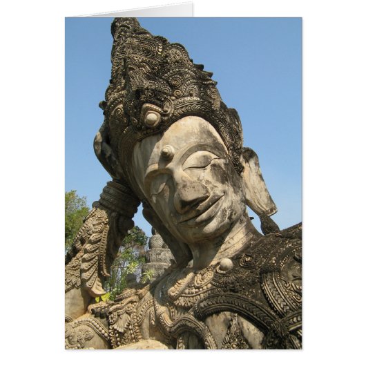 Stützender Buddha… Nong Khai, Isan, Thailand (Vorne)