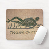 Stützendes Skelett mit dem Titel 'wissen Mousepad (Mit Mouse)