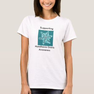 StützenMyasthenia Gravis Bewusstsein T-Shirt