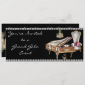 Stutzflügel-Gala-Ereignis-Einladung Einladung (Vorne/Hinten)