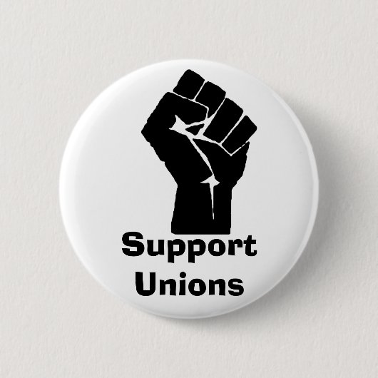 StützGewerkschaften Button (Vorderseite)