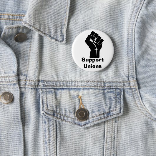 StützGewerkschaften Button (Beispiel)