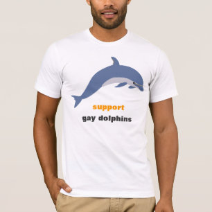 Stützhomosexuelldelphine T-Shirt