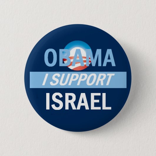 Stützisrael-Knopf Obama I Button (Vorderseite)