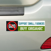 Stützkleine Bauern - kaufen Sie Bio Autoaufkleber (Auf Auto)