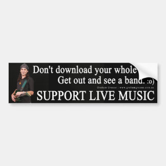 STÜTZlivemusik Autoaufkleber