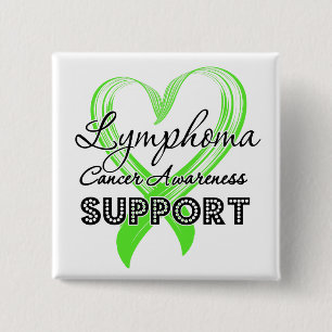 Stützlymphom-Bewusstsein Button