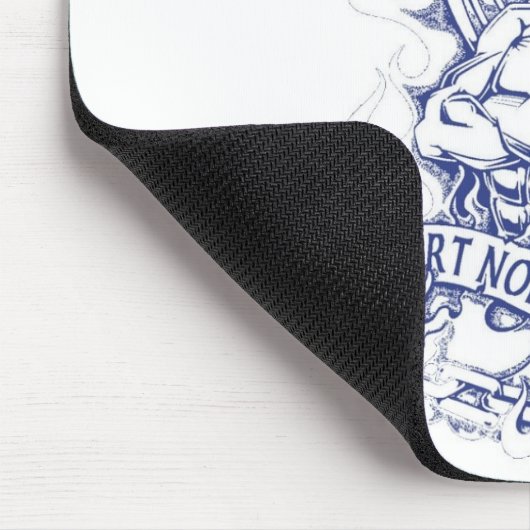 Stütznordhollywood-Radfahrer Mousepad (Ecke)