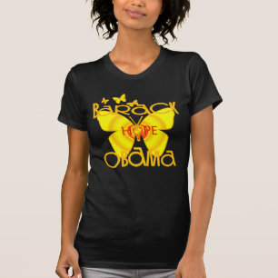 Stützobama-Schmetterlings-T - Shirt