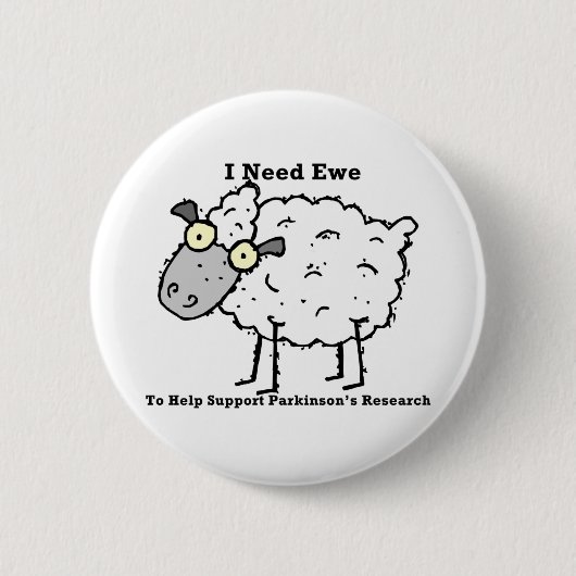 Stützparkinson Forschung Button (Vorderseite)