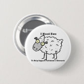 Stützparkinson Forschung Button (Vorne & Hinten)