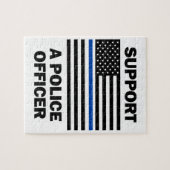 StützPolizeibeamten Puzzle (Horizontal)