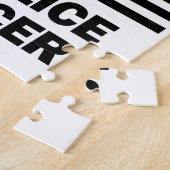 StützPolizeibeamten Puzzle (Seite)