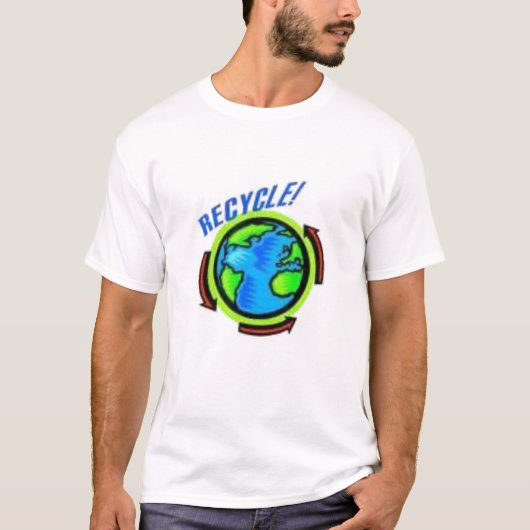 Stützrecyceln T-Shirt (Vorderseite)