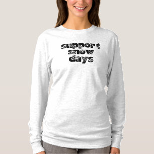 Stützschneetage lang gehärtetes Shirt
