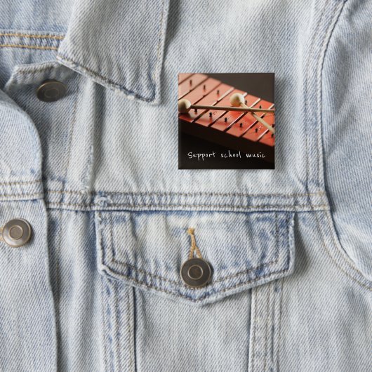 Stützschulmusikxylophone-Knopf Button (Beispiel)