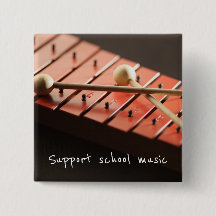 Stützschulmusikxylophone-Knopf
