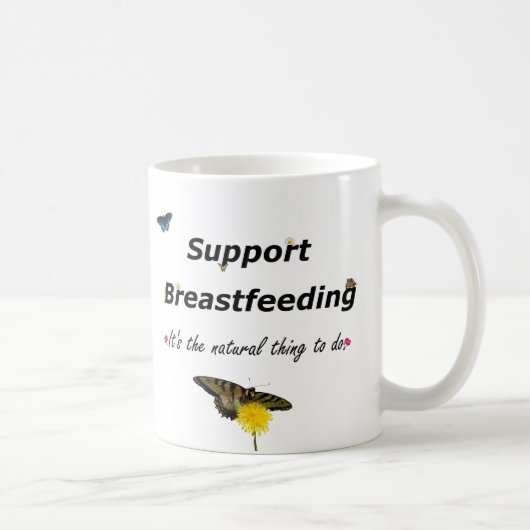 Stützstillender Naturentwurf Kaffeetasse (Rechts)
