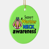 Stützträllerer-Hals-Bewusstsein Keramik Ornament (Rechts)