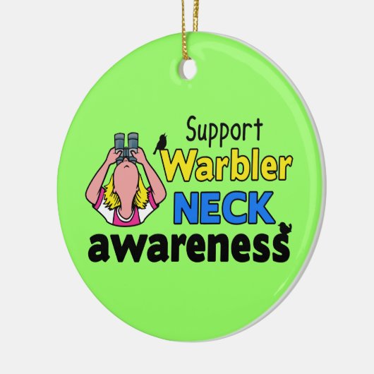 Stützträllerer-Hals-Bewusstsein Keramik Ornament (Links)