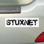 STUXNET SCHMUTZ AUTOAUFKLEBER (Auf Auto)