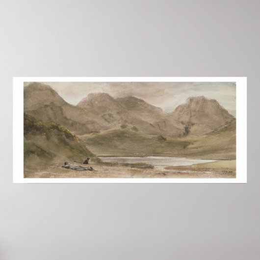 Sty Head Tarn, 12 Oktober 1800 Poster (Vorne)