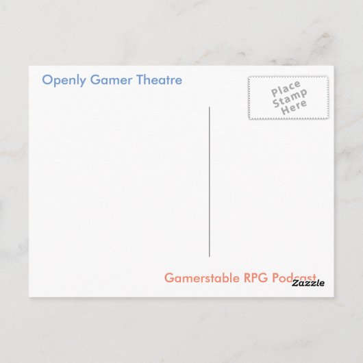 Stygian Fragment Postkarten (Rückseite)