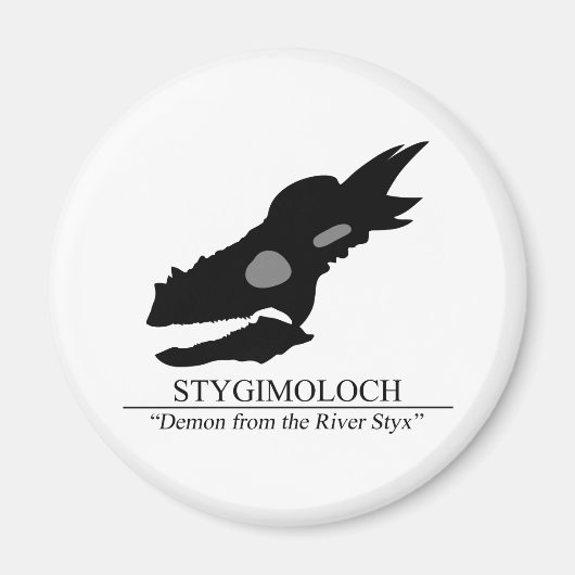 Stygimoloch Skull Magnet (Vorne)