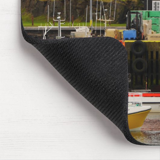 Stykisholmur Harbour Island Mousepad (Ecke)