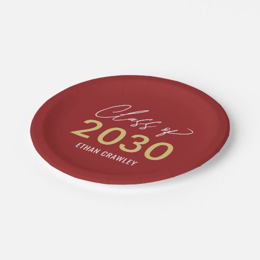 Stylage Gallery EDITABLE COLOR Grad Party Teller (Schrägansicht)