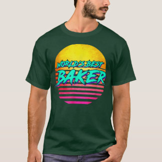 Style Baking gift-Idee für Bäcker in den 1980er Ja T-Shirt