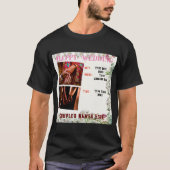 Style Basic Dark T - Shirt Happy Wedding Text Imag (Vorderseite)