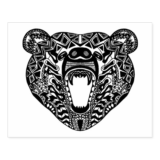 Style Bear Gummistempel (Prägung)