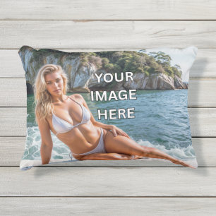 STYLE! 🛋️ Bild- oder Text-Akzentkissen hinzufügen Kissen Für Draußen
