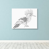 Style Bird 6 Leinwanddruck (Insitu (Holzboden))